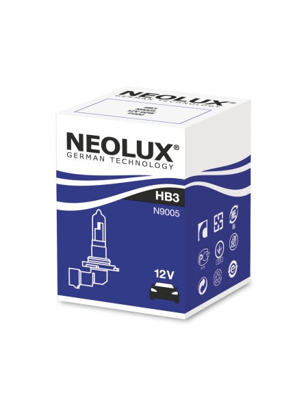 BULB NEOLUX HALOGEN N9005 HB3 60W 12V P20D FS1