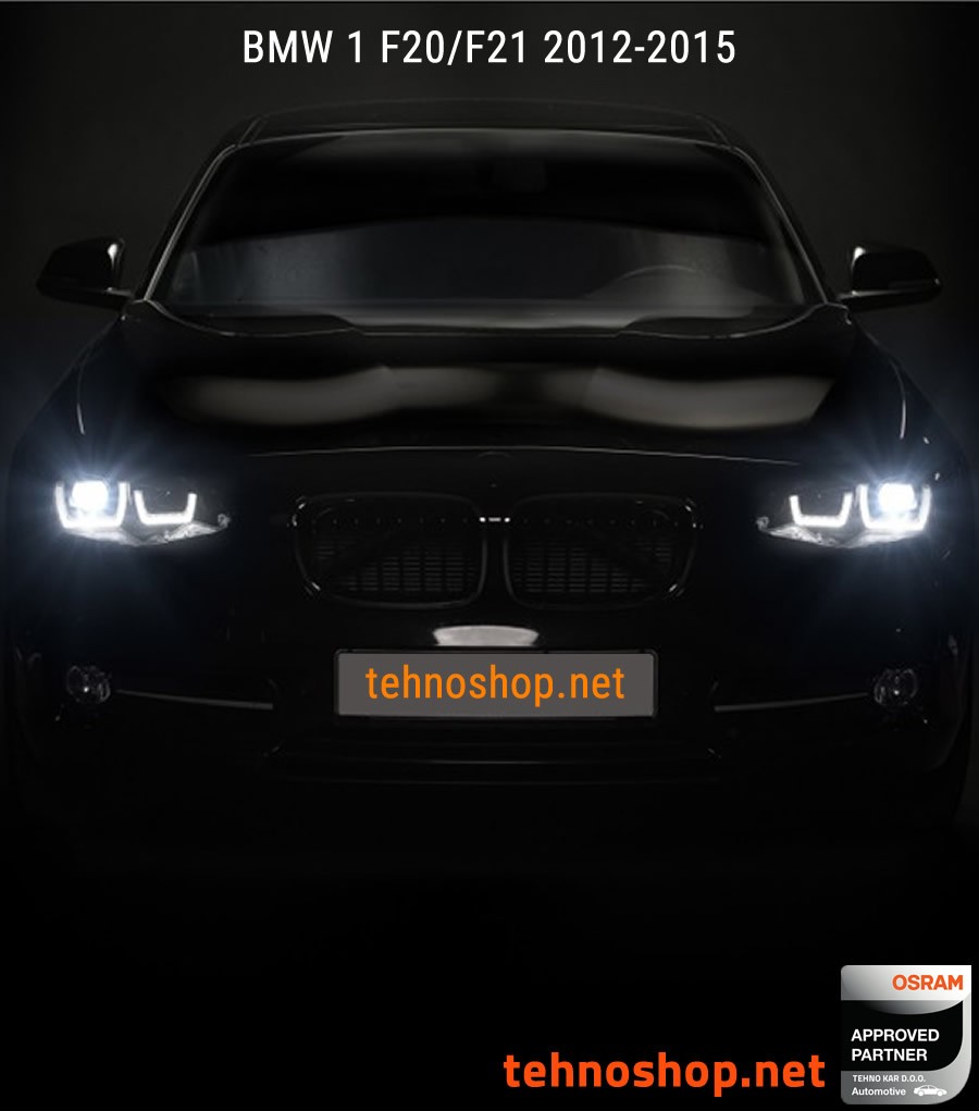 LED HEADLIGHT OSRAM LEDriving® BMW1 (F20/F21) - BLACK EDITION LEDHL108-BK LHD FS1