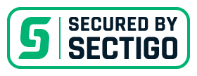 Secured by sectigo. Varovano z SSL certifikatom SECTIGO.