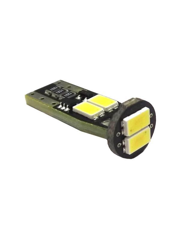 ŽARNICA HYPERCOLOR LED W5W T10 AXIAL RADIAL HYPRON 6 LED 6500 K