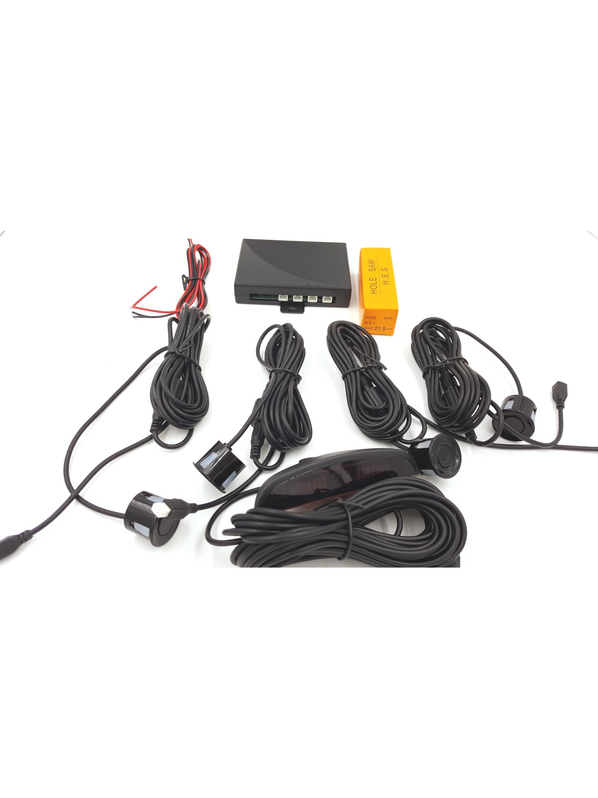 SET 4 PARKIRNIH SENZORJEV RD037C4 Z DISPLEJEM