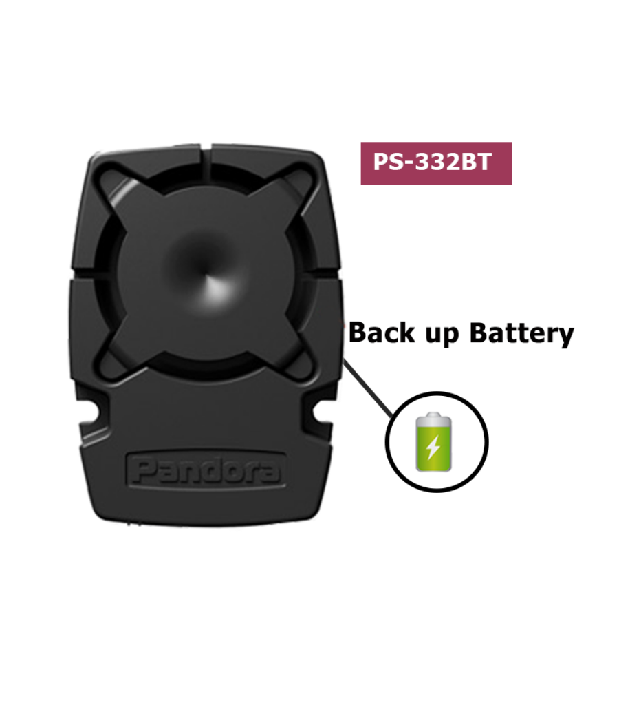 BLUETOOH SIRENA PIEZO PS332 VODOTESNA PANDORA 120db