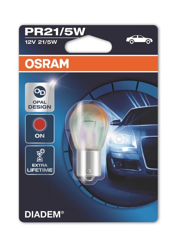 ŽARNICA OSRAM P21/5W 7538LDR-01B 12V BAW15D BLI1