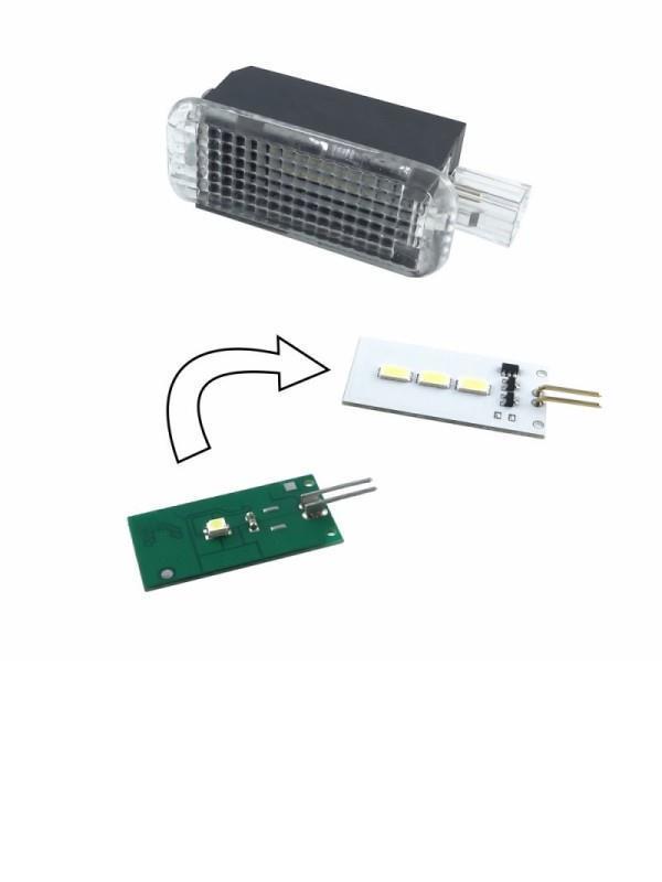ŽARNICA HYPERCOLOR LED PCB HYPRON 3 LED 6500 K AUDI 4E0947415A