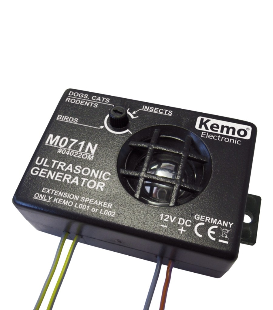 MULTIFREKVENČNI ULTRAZVOČNI ODGANJALEC ŽIVALI KEMO M071N