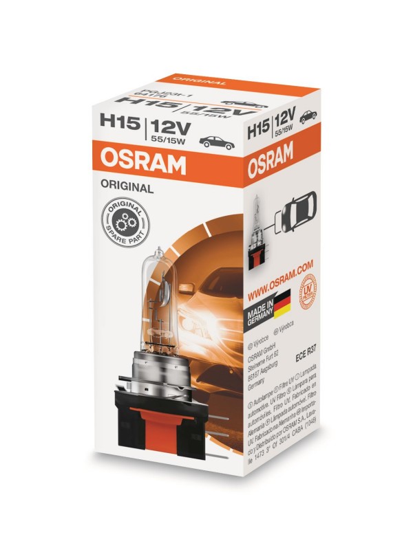 ŽARNICA OSRAM HALOGEN H15 64176 55/15W 12V PGJ23T-1 FS1