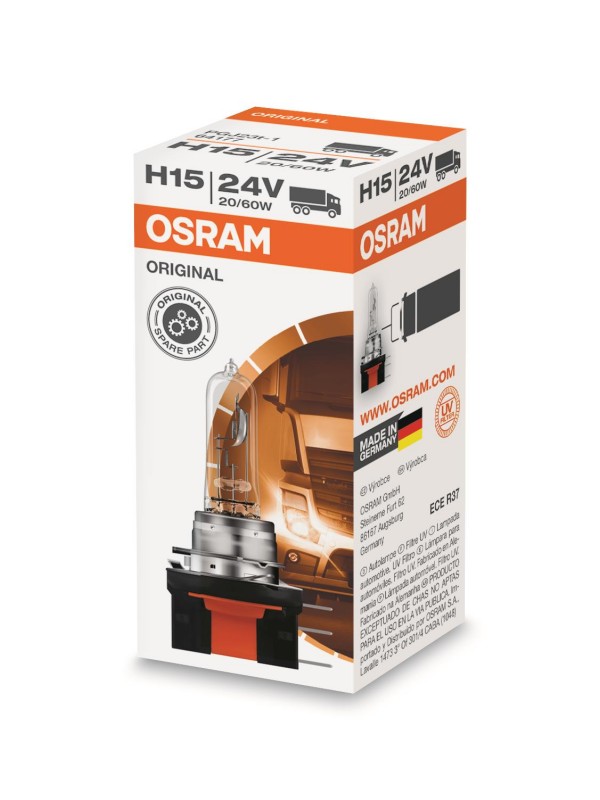 ŽARNICA OSRAM HALOGEN H15 64177 20/60W 24V PGJ23T-1 FS1