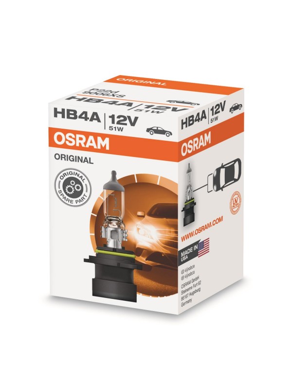 ŽARNICA OSRAM HALOGEN 9006XS HB4A 51W 12V P22D UNV1