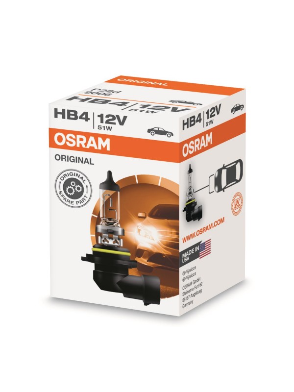 ŽARNICA OSRAM HALOGEN 9006 HB4 55W 12V P22D FS1