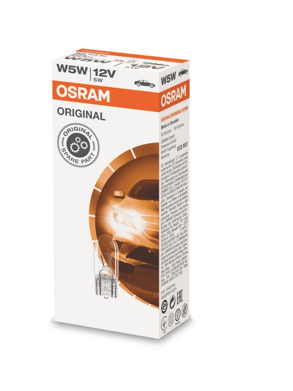 ŽARNICA OSRAM W5W 2825 12V W2.1X9.5D UNV1