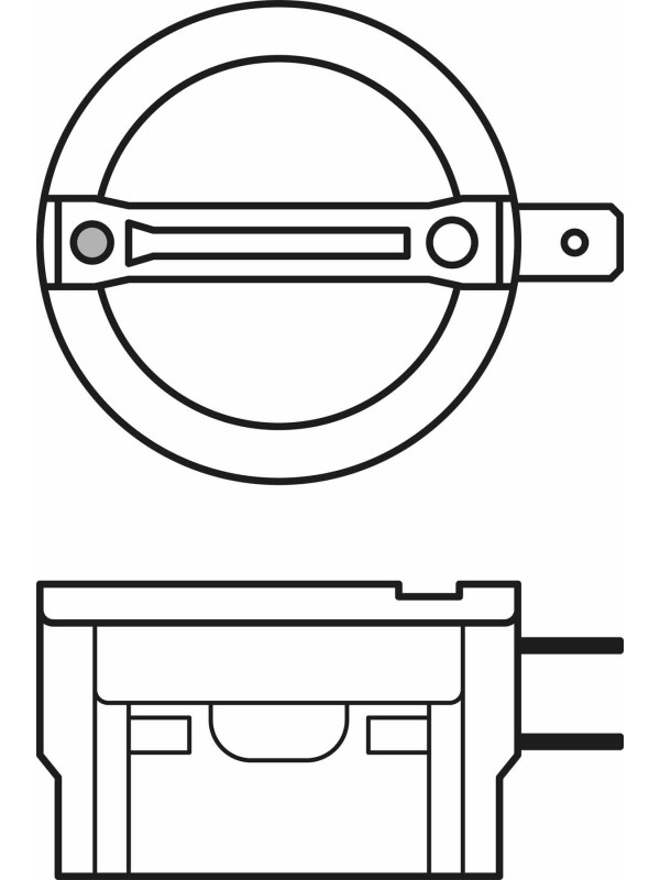 ŽARNICA OSRAM HALOGEN H11B  64241 55W 12V PGJY19-2 FS1