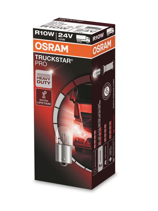 ŽARNICA OSRAM TRUCKSTAR® PRO R10W 5637TSP 24V BA15S UNV1