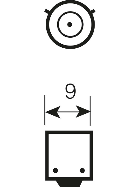ŽARNICA OSRAM HALOGEN H21W 64136 12V BAY9S UNV1