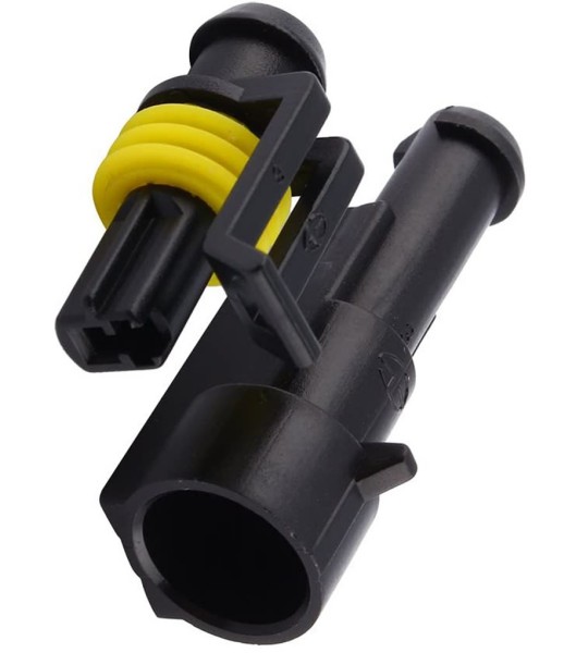 1P WATERPROOF ELECTRICAL WIRE PLUG MALE AND FEMALE PAIR KIKON1P