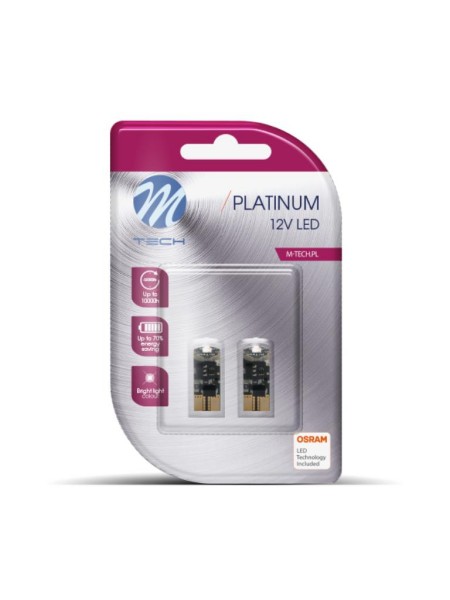 ŽARNICA M-TECH OSRAM LED W5W 13.6V 1 x High Power Bela