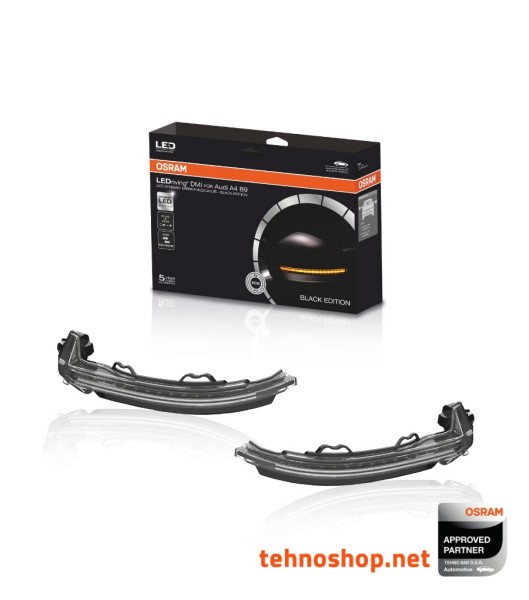 LED DYNAMIC MIRRORS OSRAM LEDriving® - BLACK EDITION LEDMI 8W0 BK S FS1