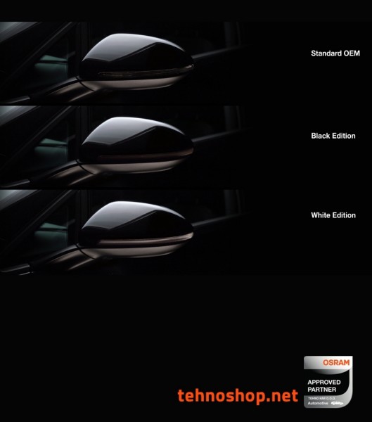 LED DYNAMIC MIRRORS OSRAM LEDriving® - BLACK EDITION LEDMI 5G0 BK S FS1