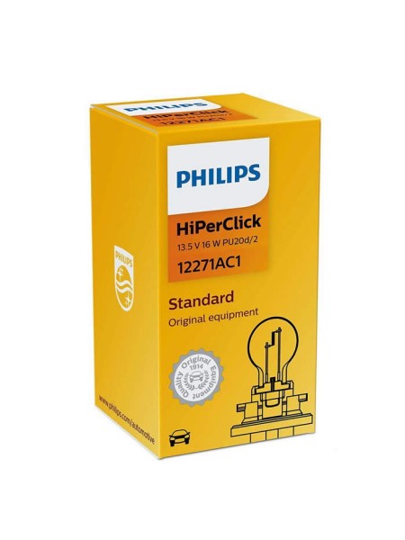 ŽARNICA PHILIPS HALOGEN PCY16W 12V HiPerVision PU20d/2 C1