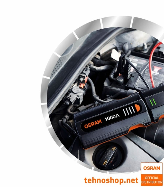 BOOSTER - ZAGANJALEC MOTORJA OSRAM BATTERYjumpstart 1000 OJS020 8000mAh