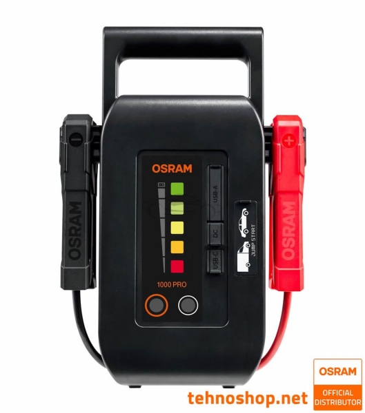 BOOSTER - ZAGANJALEC MOTORJA OSRAM BATTERYstartPRO1000 OEBSPL1000