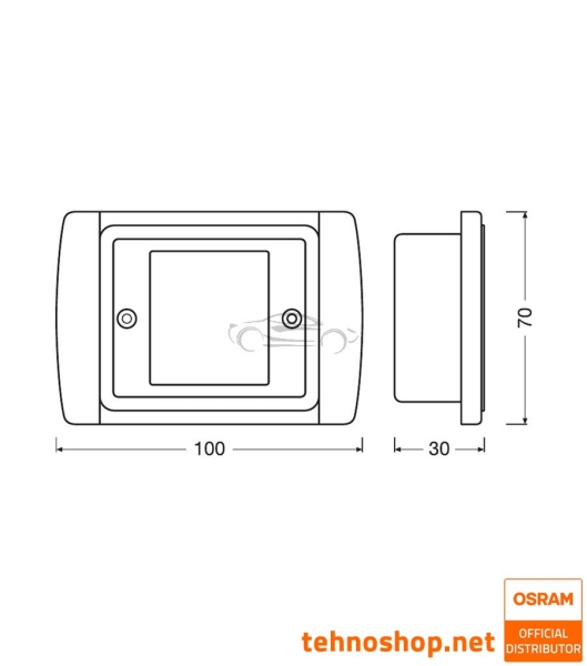 OHIŠJE ZA LCD UPRAVLJALNI ZASLON OSRAM POWERinvert PRO OINVFRM