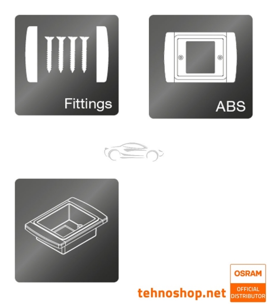 OHIŠJE ZA LCD UPRAVLJALNI ZASLON OSRAM POWERinvert PRO OINVFRM