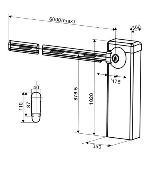 ZAPORNICA TEHNO 655 DESNA