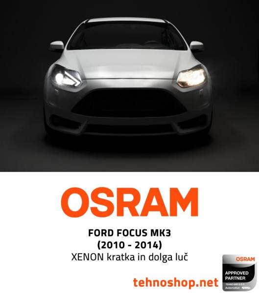 OSRAM HEADLAMP LEDriving® XENARC® FORD FOCUS LEDHL105 FS1