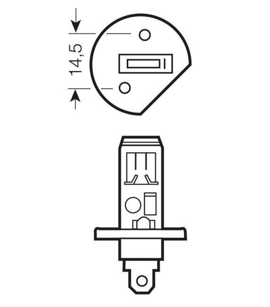 ŽARNICA EXCELITE HALOGEN  H1 LONG LIFE 12V 55W P14.5s
