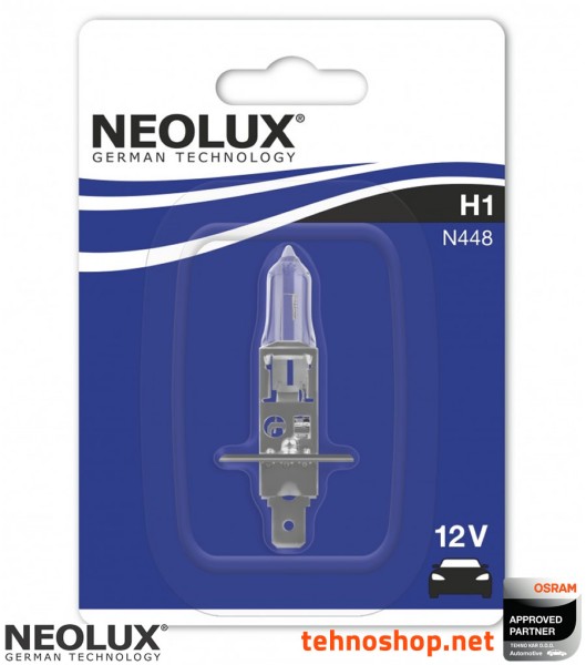 ŽARNICA NEOLUX HALOGEN H1 N448-01B 55W 12V P14.5S BLI1