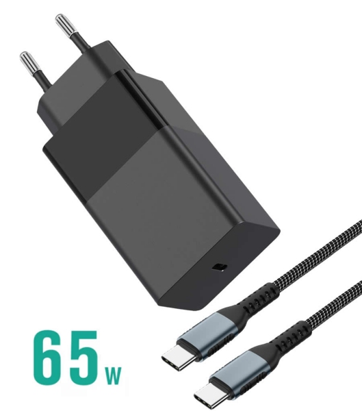 FAST CHARGER USB Type-C 65W GaN ZRV-U65