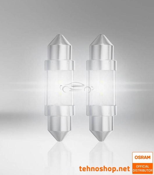 LED ŽARNICE OSRAM NIGHT BREAKER ECE C5W 6418DWNB-ECE-2HB 12V SV8.5-8 2HB