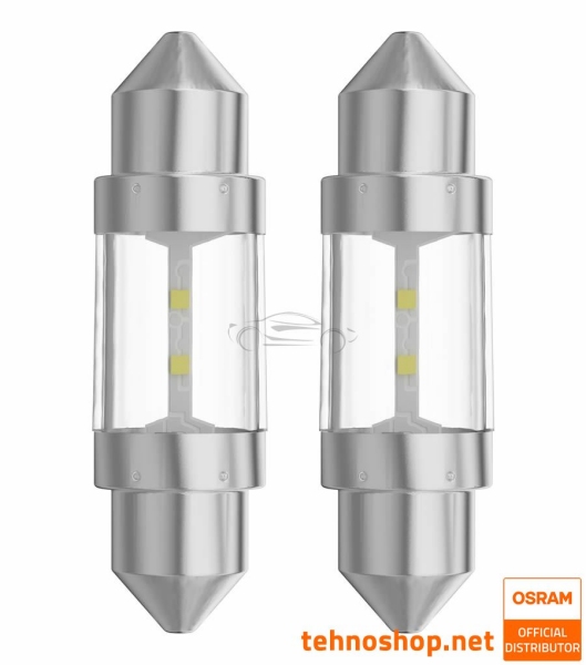 LED ŽARNICE OSRAM NIGHT BREAKER ECE C5W 6418DWNB-ECE-2HB 12V SV8.5-8 2HB