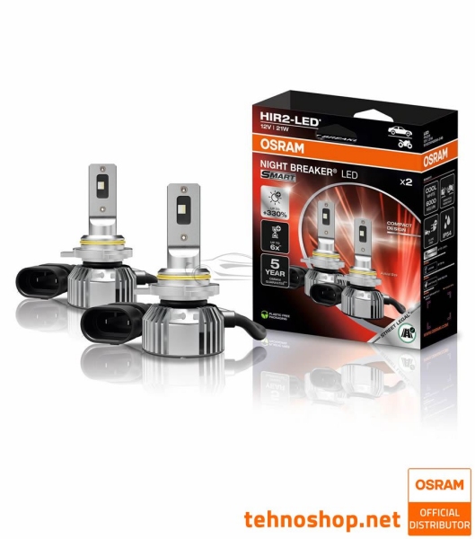 LED ŽARNICE OSRAM NIGHT BREAKER SMART HIR2 9012DWNBSM-2HB 12V PX22d 2HB