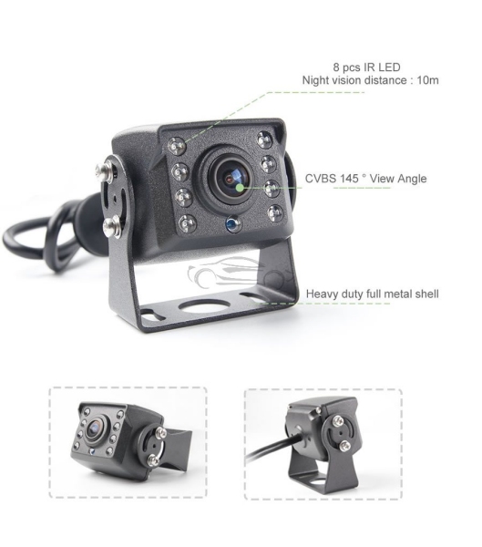 KAMERA SONY CCD Z IR LED OSVETLITVIJO IN NOSILCEM LC-008A 12V