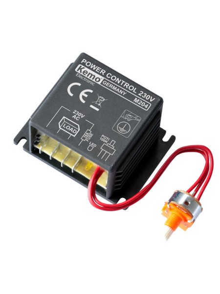 REGULATOR IZHODNE MOČI KEMO M204 230V/AC, MAX 16A