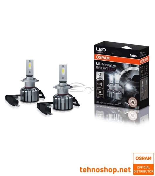 LED ŽARNICE H7/H18 OSRAM LEDriving HL BRIGHT 64210DWBRT-2HFB 12V PX26d 2HFB