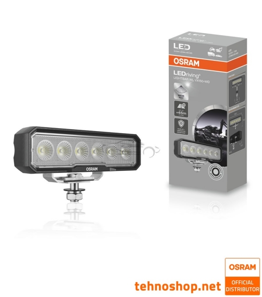 LED DELOVNA LUČ OSRAM LEDriving® LIGHTBAR WL 15W 12/24V VX150-WD LEDWL109-WD