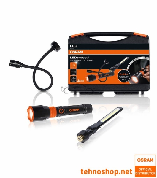 LED DELOVNA SVETILKA OSRAM LEDinspect 3-IN-1 INSPECTION LIGHT KIT LEDIL417