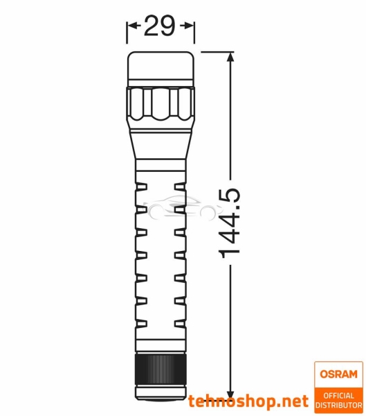 LED DELOVNA SVETILKA OSRAM LEDinspect TORCH 350 ESSENTIAL LEDIL428ESN