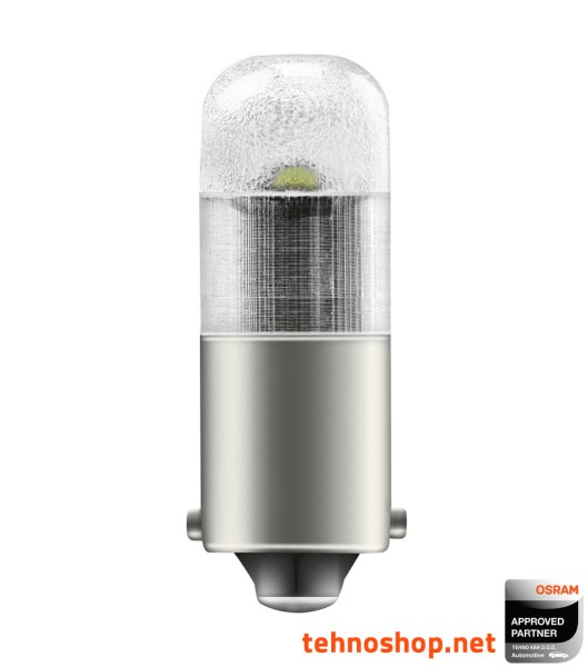 BULB OSRAM LED T4W LEDriving® SL 12V 0,8W 3893DWP-2BL BA9s 2BL
