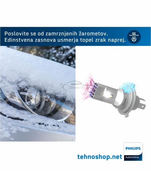 LED ŽARNICE PHILIPS H4 ULTINON PRO6000 HL U60B2 BOOST gen2 11342U60B2X2 12V 18W P43t-38 X2