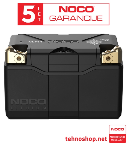 LI-ION LFP BATTERY NOCO POWERSPORT NLP14 12.8V 4Ah 500A LiFePO4