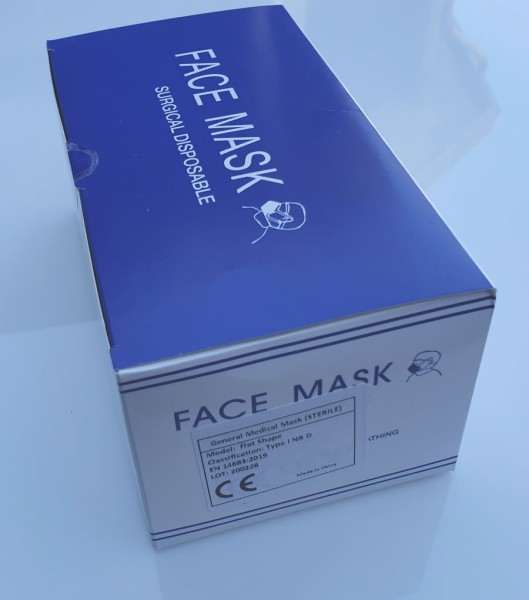 ZAŠČITNA MASKA ZA OBRAZ (50 kosov)