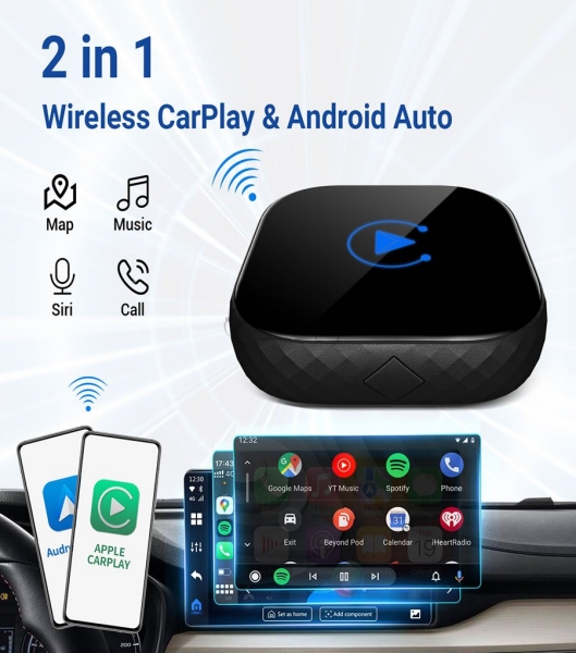 MODUL ZA BREZŽIČNO POVEZAVO ANDROID AUTO/APPLE CARPLAY CP85-PRO