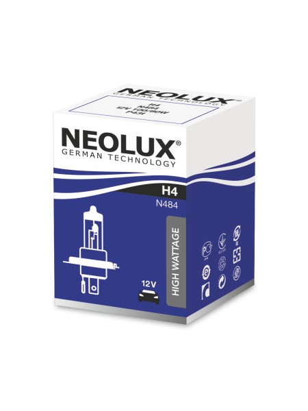 ŽARNICA NEOLUX HALOGEN H4 N484 100/80W 12V P43T FS1