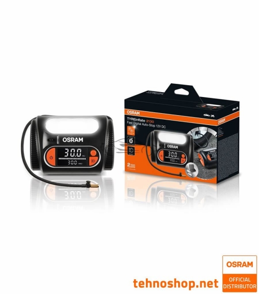 PORTABLE AIR COMPRESSOR OSRAM TYREinflate 2130 OTi2130 12V