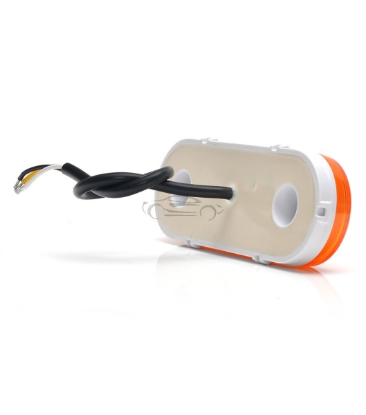 LED POZICIJSKA LUČ W198 NEON ORANŽNA 12/24V IP68 ECE