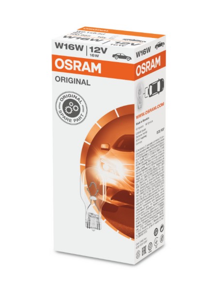 ŽARNICA OSRAM W16W 921 12V W2.1X9.5D UNV1
