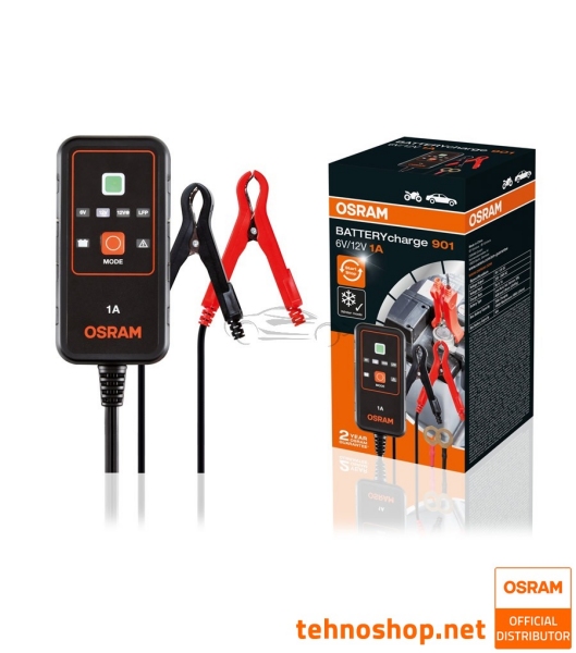 POLNILEC AKUMULATORJA OSRAM BATTERYcharge 901 OEBCS901 6V/12V